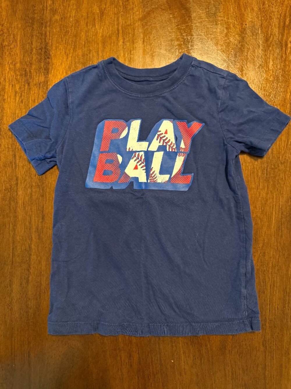 4T Baseball Short Sleeve